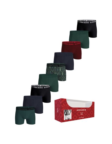Bjorn Borg Heren Boxershort Cotton Stretch 9pack MP001 Bjorn Borg Heren Boxershort Cotton Stretch 9pack MP001