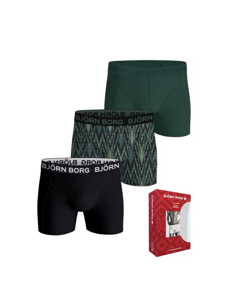 Bjorn Borg Heren Boxershort Cotton Stretch 3pack MP001 Bjorn Borg Heren Boxershort Cotton Stretch 3pack MP001