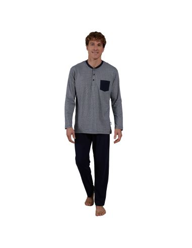 CECEBA Heren Pyjamaset 1pack Navy