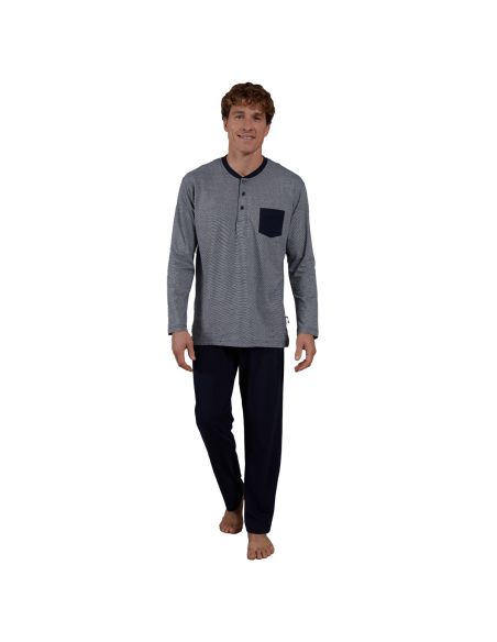 CECEBA Heren Pyjamaset 1pack Navy