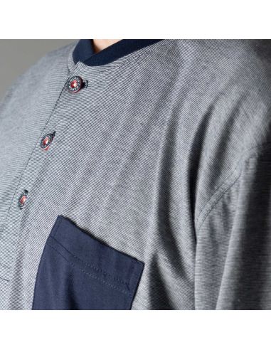 CECEBA Heren Pyjamaset 1pack Navy