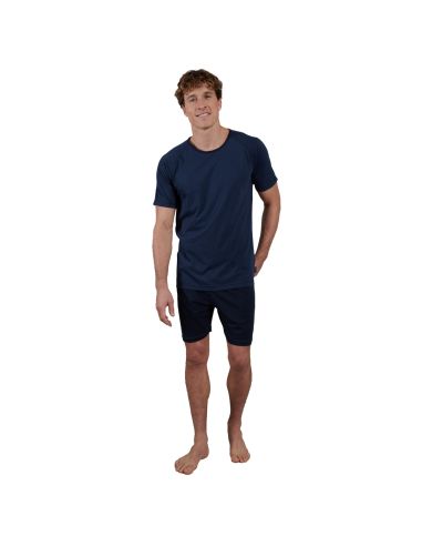 CECEBA Heren Pyjamaset 1pack Blauw