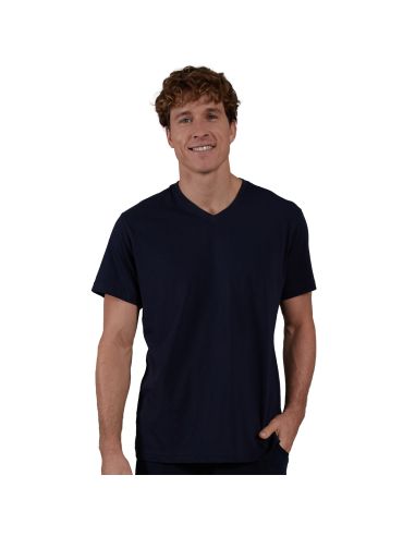 CECEBA Heren T-shirt Korte Mouw Sapporo Zwart