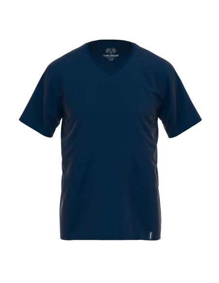 CECEBA Heren T-shirt Korte Mouw Sapporo Zwart