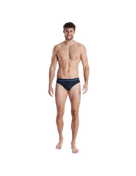 CECEBA Heren Bamboe Slip 2Pack Navy