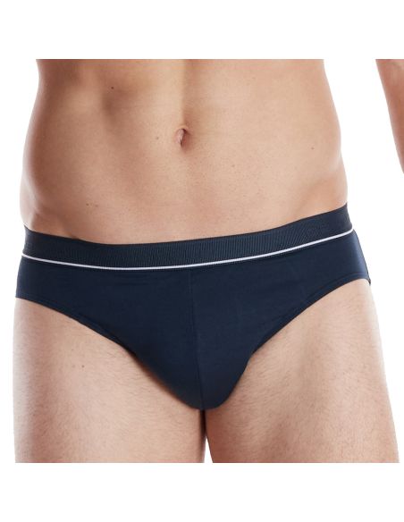 CECEBA Heren Bamboe Slip 2Pack Navy
