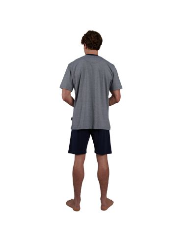 CECEBA Pyjamaset Kort 1Pack Blauw