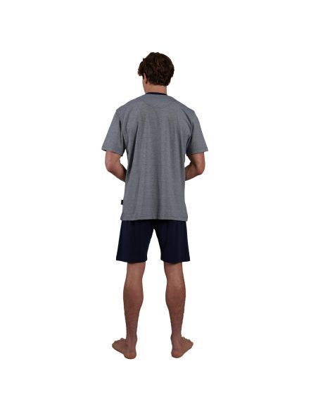 CECEBA Pyjamaset Kort 1Pack Blauw