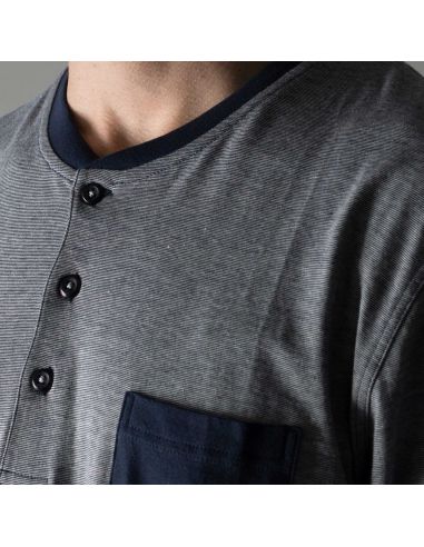 CECEBA Pyjamaset Kort 1Pack Blauw