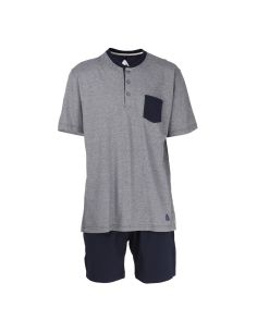 CECEBA Pyjamaset Kort 1Pack Blauw