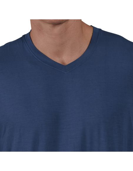 CECEBA Bamboe Pyjamaset Lang 1Pack Blauw