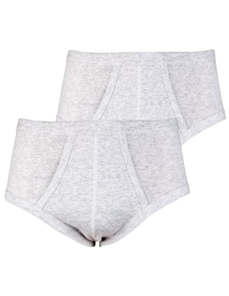 Beeren Heren slip met gulp M3000 2Pack Grijs