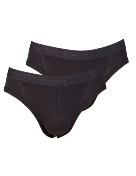 Beeren Heren sportslip Comfort Feeling 2Pack Zwart