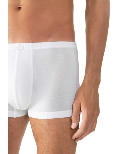 MEY Heren Network Shorty Lyocell Wit 34221