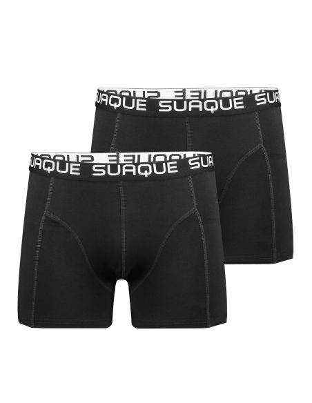 Suaque Heren Boxershorts 2pack Zwart