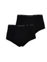 Gino Santi Heren Classic Maxi Slip 2Pack Zwart