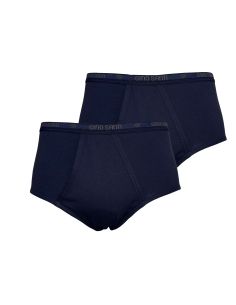 Gino Santi Heren Classic Maxi Slip 2Pack Navy