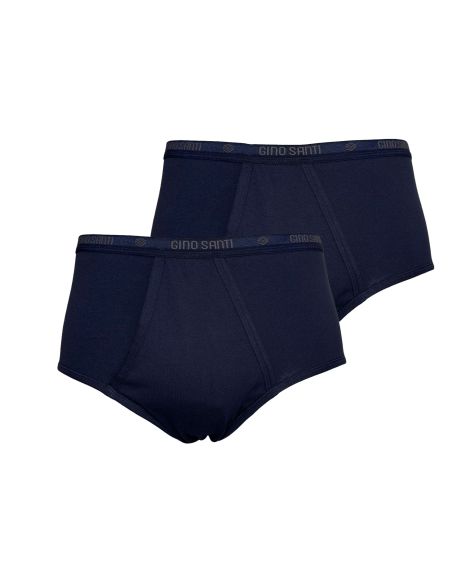Gino Santi Heren Classic Maxi Slip 2Pack Navy