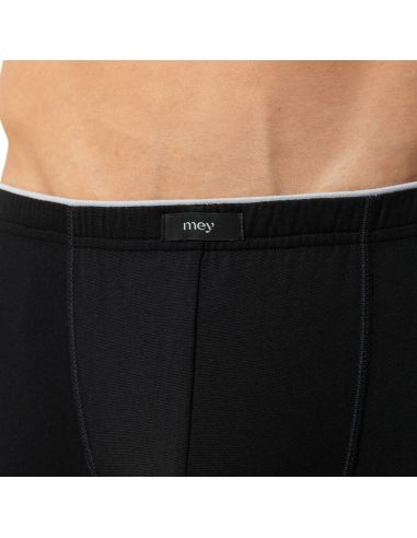 MEY Heren Shorty Dry Cotton Zwart 46021