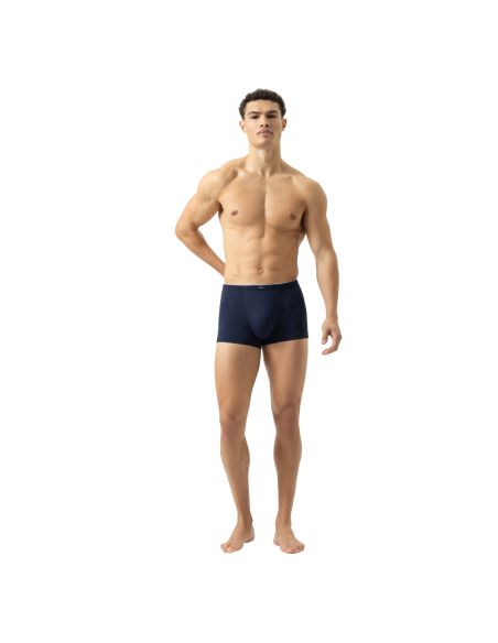 MEY Heren Shorty Dry Cotton Yacht Blue 46021