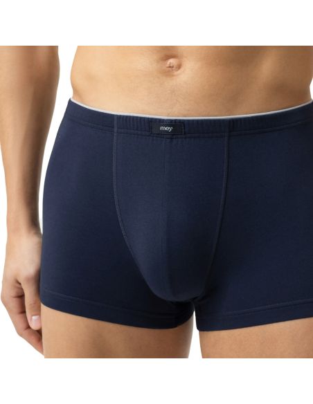 MEY Heren Shorty Dry Cotton Yacht Blue 46021