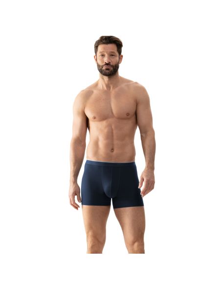 MEY Heren Shorty Dry Cotton Yacht Blue 46009