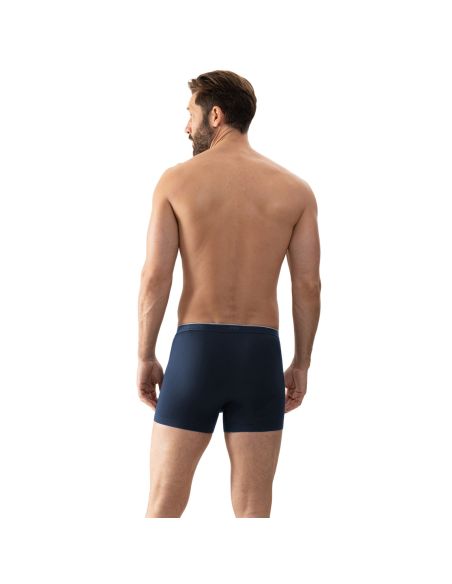 MEY Heren Shorty Dry Cotton Yacht Blue 46009