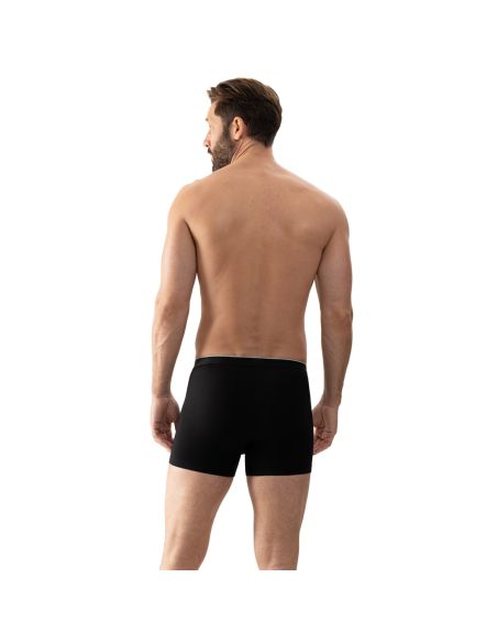 MEY Heren Shorty Dry Cotton Zwart 46009