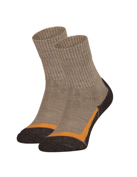 Soga S12 Merino Wollen wandel sokken Beige