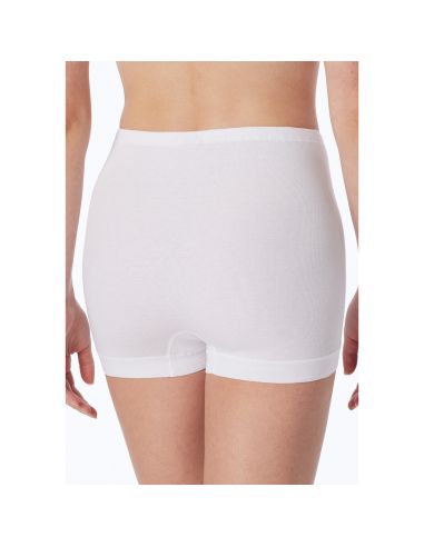 Schiesser Dames Panty 2Pack Rib Wit