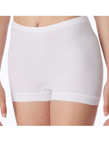 Schiesser Dames Panty 2Pack Rib Wit