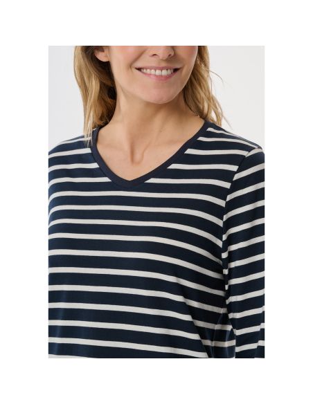 Schiesser Dames Pyjama Lang Nightblue