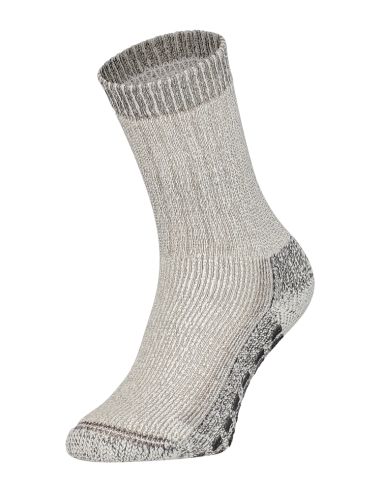 Soga S04 ABS Anti Slip Merino Sokken Heavy Grijs