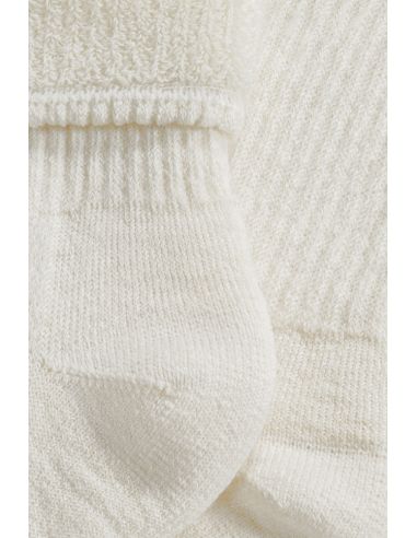 Soga S09 Merino Sokken Ecru