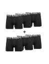 Suaque Heren Boxershorts 3+3 6pack Zwart