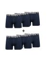 Suaque Heren Boxershorts 3+3 6pack Navy