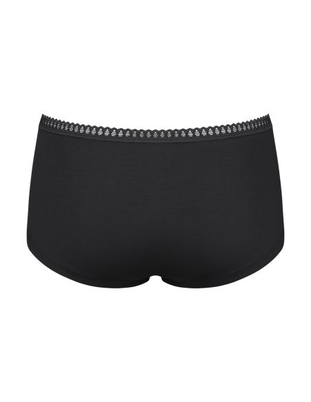 Sloggi Go Crush Short C3P 3+3 6Pack Zwart