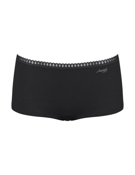 Sloggi Go Crush Short C3P 3+3 6Pack Zwart