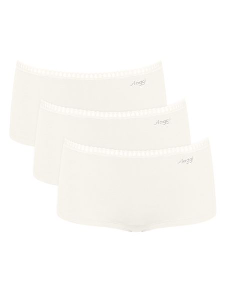 Sloggi Go Crush Short C3P Ivoor