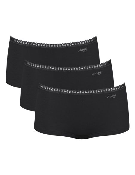 Sloggi Go Crush Short C3P Zwart