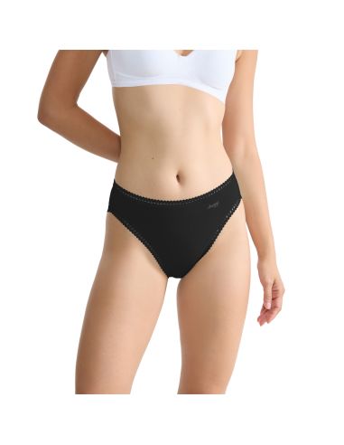 Sloggi Go Crush High Leg C3P Zwart