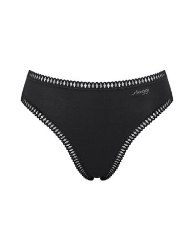 Sloggi Go Crush High Leg C3P Zwart