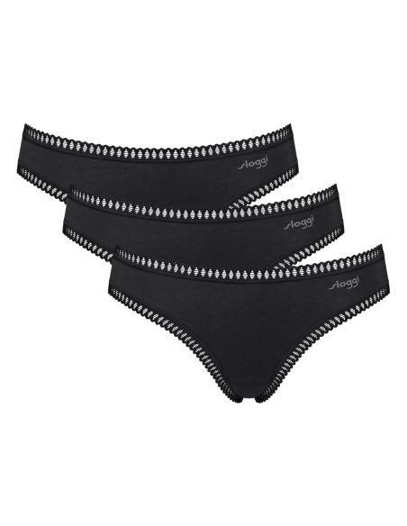 Sloggi Go Crush Mini C3P Zwart