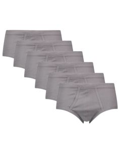 Beeren Heren slip met gulp M3000 6Pack Donker Grijs