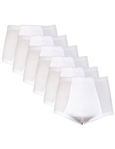 Beeren Heren tailleslip Startex met gulp 6Pack Wit