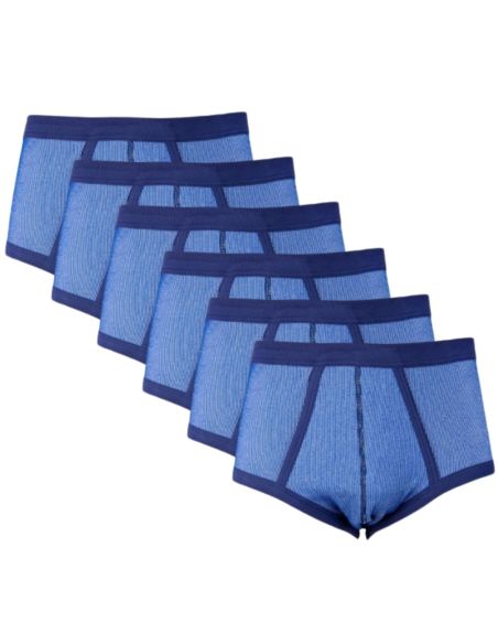 Beeren Heren slip met gulp M2000 6Pack Blauw