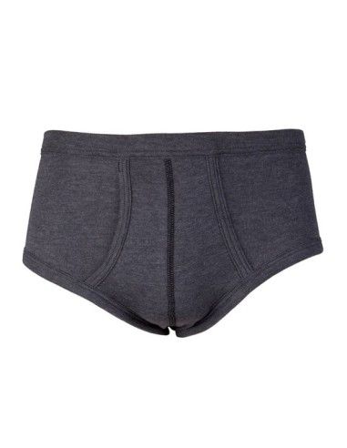 Beeren Heren slip met gulp 6Pack Antraciet Zwart