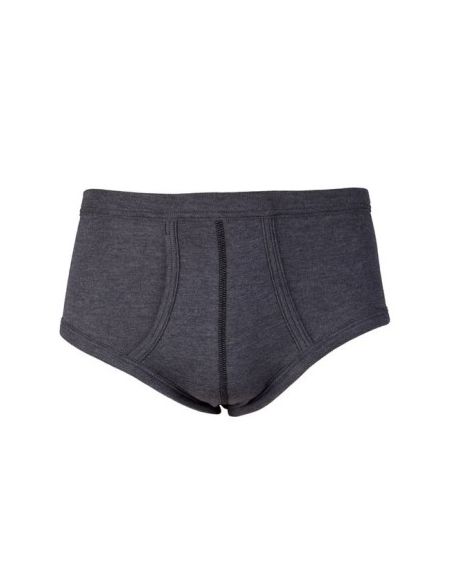 Beeren Heren slip met gulp 6Pack Antraciet Zwart