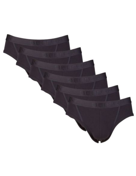 Beeren Heren slip Beeren Young 6Pack Zwart