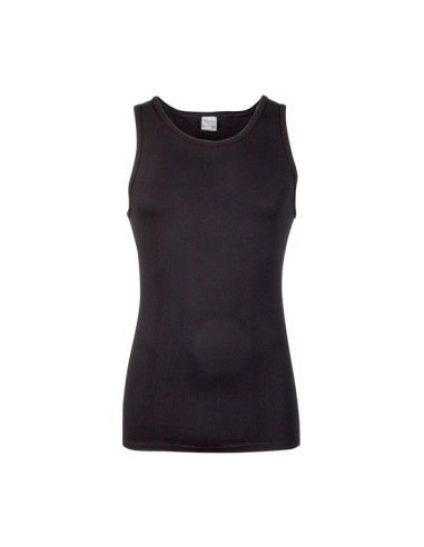 Beeren Heren singlet Comfort Feeling 6Pack Zwart